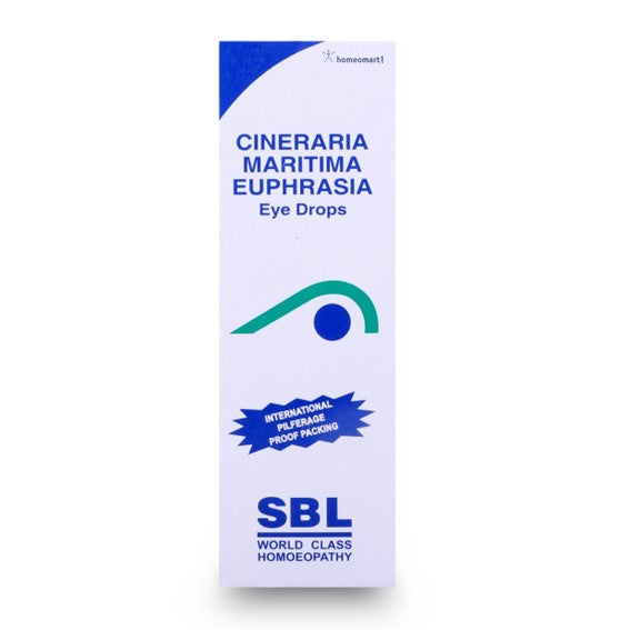 SBL Cineraria Maritima + Euphrasia Eye Drops for Cataract, Corneal Opacity, 0.08 kg