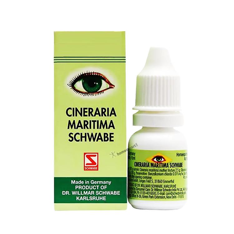 German Schwabe Cineraria Maritima Eye Drops | Cataract & Dry Eye Relief, 0.10 kg