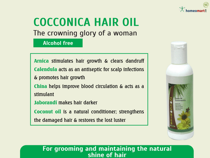 SBL Coconica hair grooming oil. Arnica, Calendula, China, 0.20 kg
