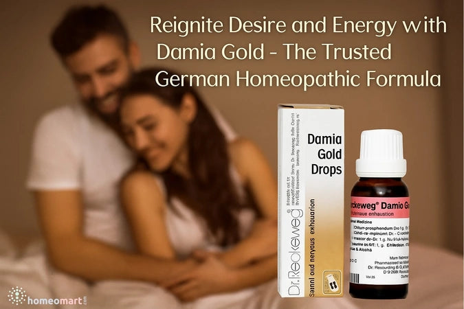 Dr. Reckeweg R109 Damia Gold Natural German Tonic for Sexual Vitality & Stamina, 0.08 kg