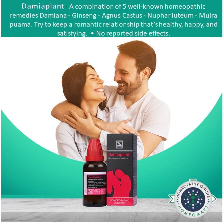 Schwabe Damiaplant Drops: Revitalize Your Sexual Health, 0.10 kg