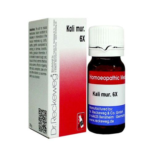 Dr. Reckeweg Biochemic Kali Muriaticum Tablets for Cold, Catarrh, Stuffy head, 0.08 kg