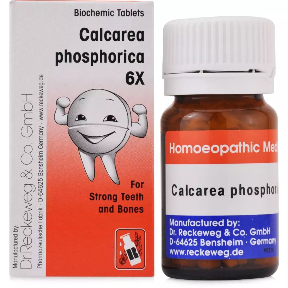 Dr. Reckeweg Biochemic Calcarea Phosphorica Tablets for Strong Bones & Teeth, 0.08 kg