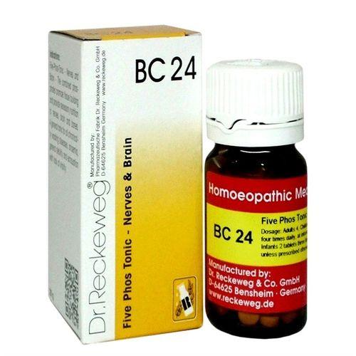 Dr. Reckeweg Bio-combination (BC24) Tablets for Nerve, Brain & Vitality, 0.08 kg