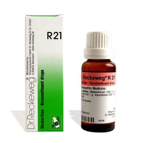 Dr. Reckeweg R21 Reconstituant Drops Relief for Chronic Skin Conditions & Eczema, 0.08 kg