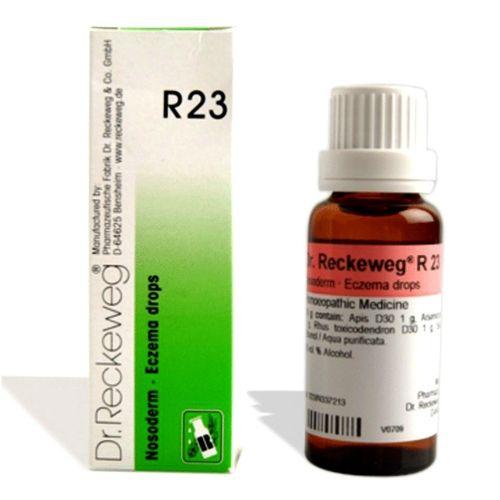 Reckeweg R23 Homeopathy Eczema Drops - Relief for Chronic Skin Conditions, 0.08 kg