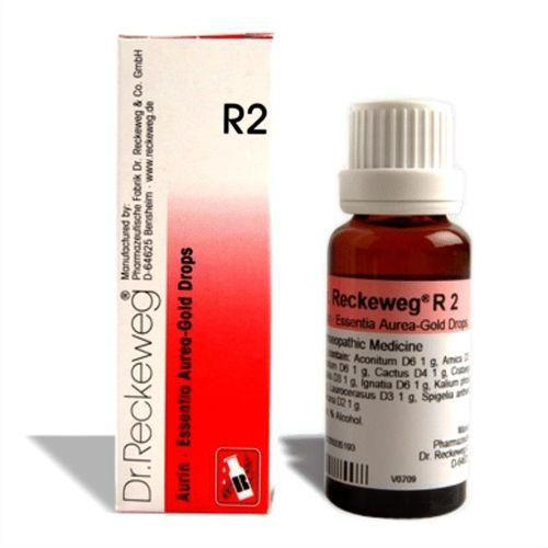 Dr. Reckeweg R2 Drops Homeopathic Heart Tonic for Cardiac Neurosis, Arrhythmia & Angina, 0.15 kg