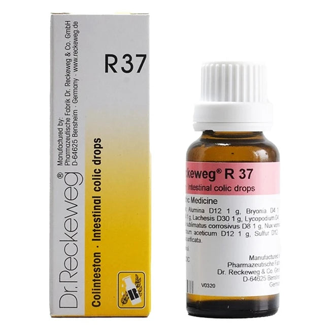 Dr. Reckeweg R37 Homeopathy Colic and Bloating Relief Drops, 0.08 kg