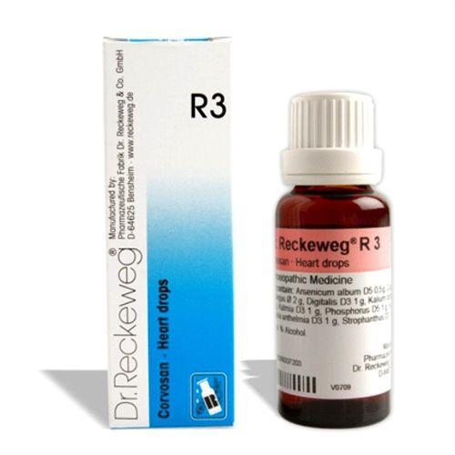 Dr. Reckeweg R3 Drops - Homeopathic Remedy for Heart Health, 0.08 kg