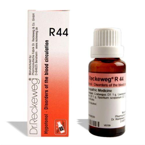 Dr. Reckeweg R44: German Relief for Low Blood Pressure, Circulatory Weakness, 0.08 kg