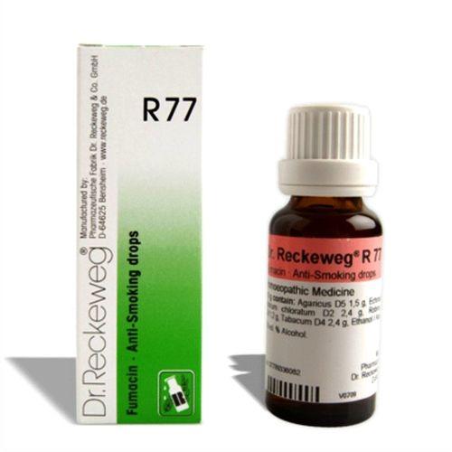 Dr. Reckeweg R77 Anti-Smoking Drops Homeopathy for Nicotine Withdrawal & Detox, 0.10 kg
