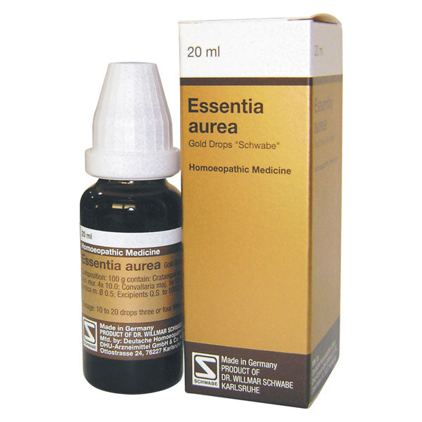 Schwabe German Essentia Aurea Drops - The Heart's Gold Standard for Health, 0.08 kg