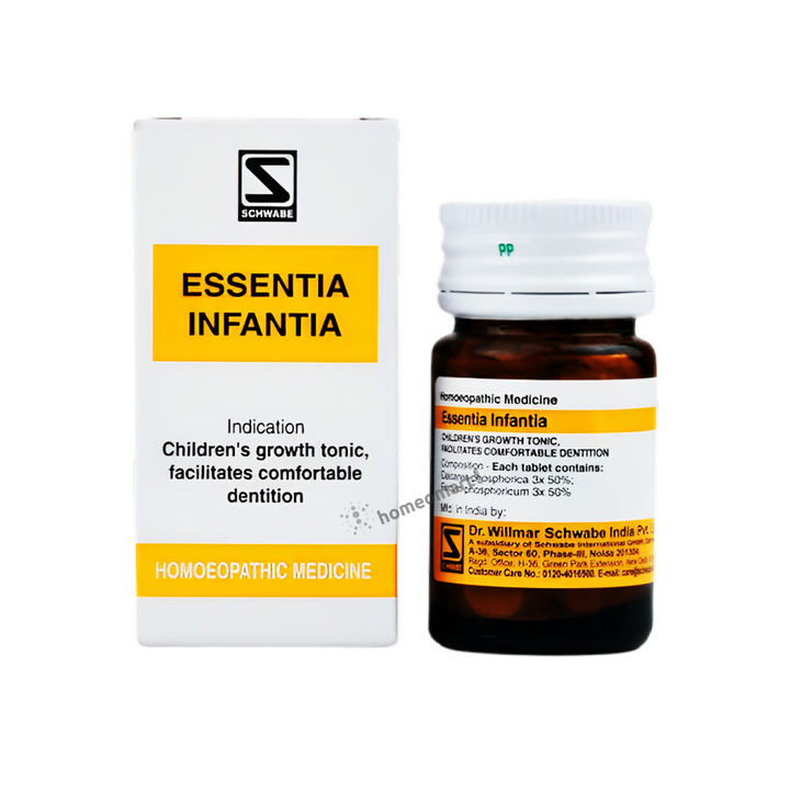 Schwabe Essentia Infantia Tablets Healthy Bones & Teeth Support for Children, 0.08 kg