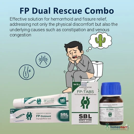 SBL FP Ointment Effective Relief for Hemorrhoids, Fissures & Constipation, 0.08 kg