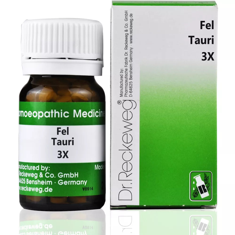 Dr. Reckeweg Fel Tauri 3X German Homeopathy Tablets, 0.08 kg