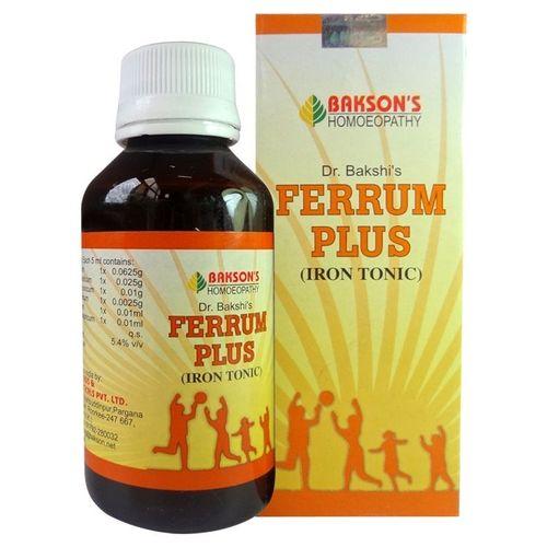 Bakson's Ferrum Plus Homeopathic Iron Tonic for Anemia & Fatigue, 0.15 kg