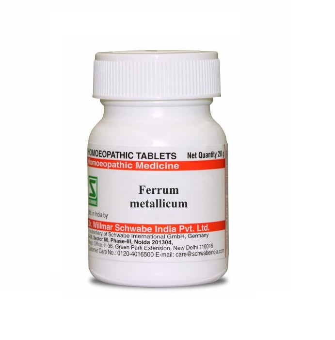Ferrum Metallicum 3X, 6X Homeopathy Trituration Tablets, 0.08 kg