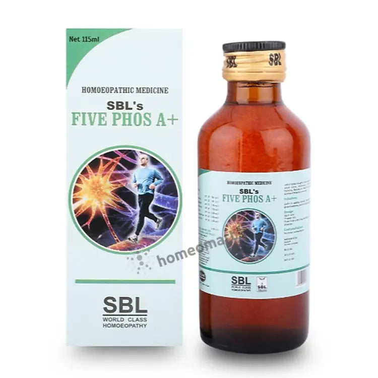 SBL Five Phos A+ Syrup Ultimate Tonic for Vitality & Nerve Health, 0.17 kg