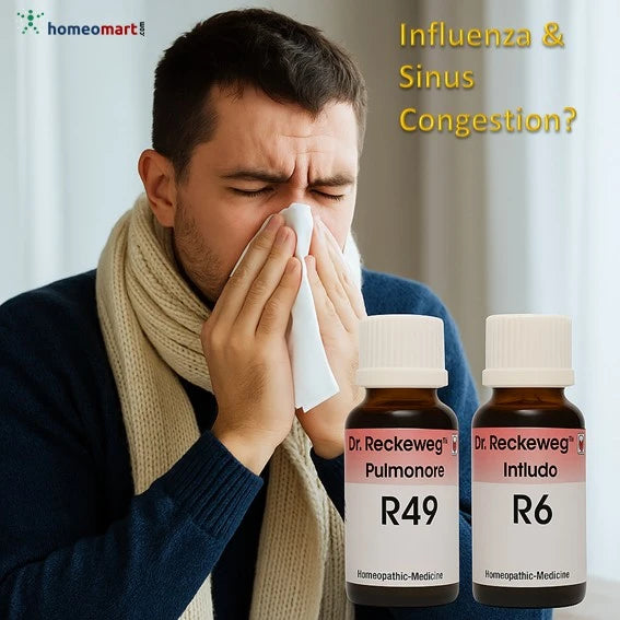 Dr. Reckeweg R49 Sinusitis Drops German Homeopathic Remedy for Sinus Relief, 0.10 kg