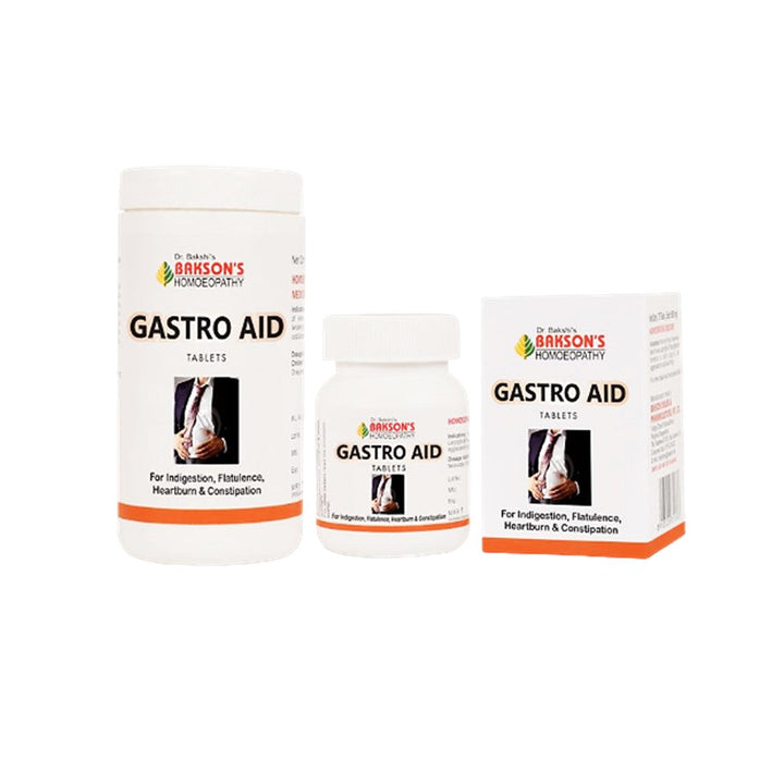 Bakson Gastro Aid Tablets for Indigestion, Hyperacidity, and Digestive Relief, 0.30 kg