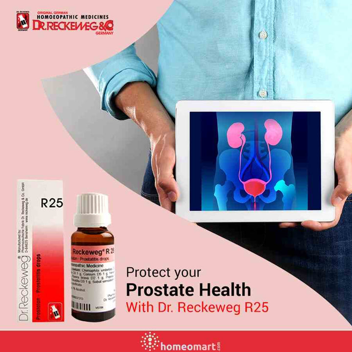 Dr. Reckeweg R25 Prostatitis Drops - Homeopathy Relief for Prostate Health, 0.08 kg
