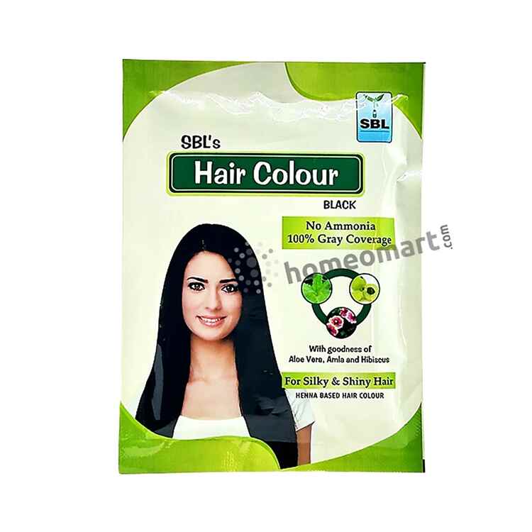 SBL Haircolor with Aloevera and goodness of Amla & Hibiscus, 0.80 kg