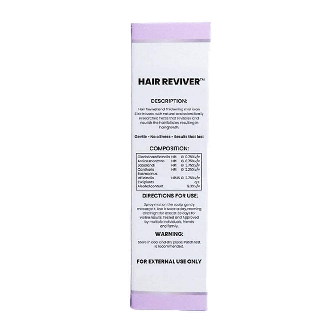 Bakson's Hair Reviver - Anti-Hair Fall & Growth Spray, 0.20 kg