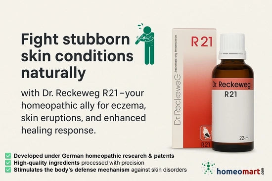 Dr. Reckeweg R21 Reconstituant Drops Relief for Chronic Skin Conditions & Eczema, 0.08 kg