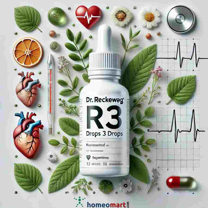 Dr. Reckeweg R3 Drops - Homeopathic Remedy for Heart Health, 0.08 kg