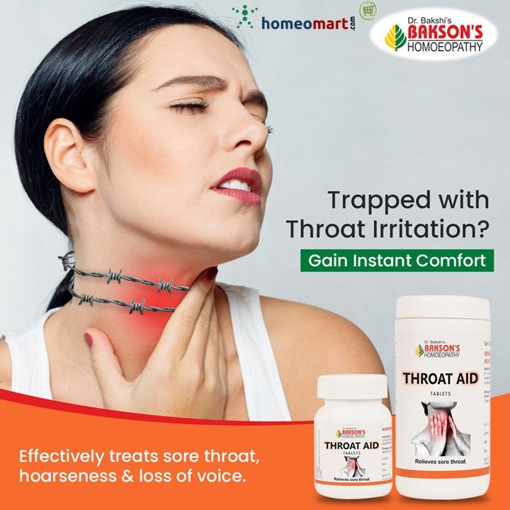 Bakson's Throat Aid Tablets for Loss of voice, Laryngitis, Pharyngitis., 0.08 kg