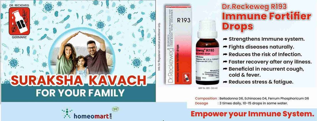 Dr. Reckeweg R193 Immune Fortifier Drops - Natural Boost for Your Immune System, 0.08 kg