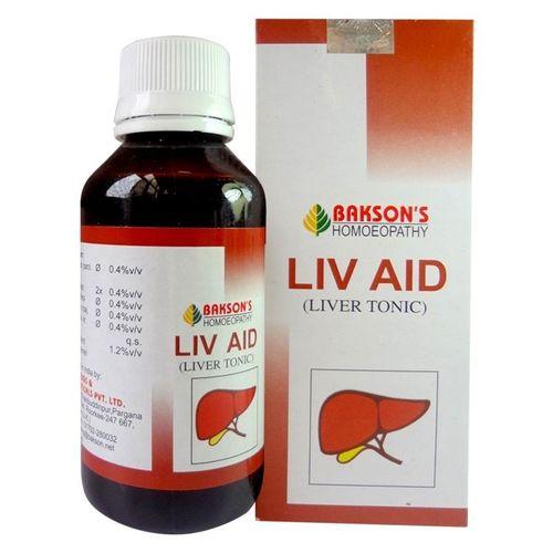 Bakson Liv Aid Syrup Natural Remedy for Liver Health and Digestion, 0.12 kg