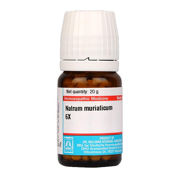 Schwabe Biochemic Natrum Muriaticum Tablets for Cold with Running Watery Discharge, 0.08 kg