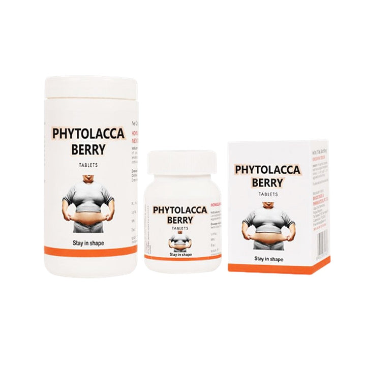Bakson Phytolacca Berry Tablets - Safe and Natural Way to Combat Obesity, 0.02 kg