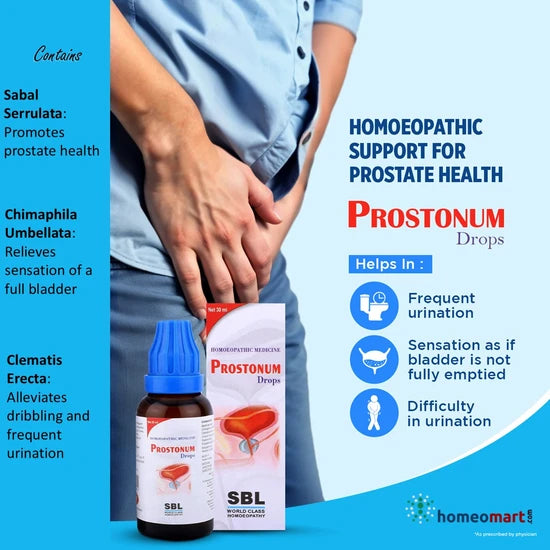 SBL Prostonum Drops Natural Relief for BPH & Urinary Discomfort, 0.08 kg