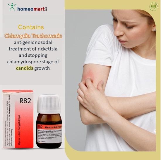 Dr. Reckeweg R82 Anti-Fungal Homeopathic Drops, 0.12 kg