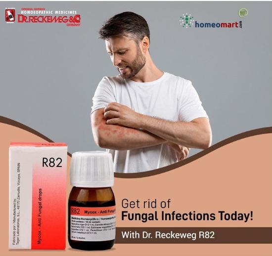 Dr. Reckeweg R82 Anti-Fungal Homeopathic Drops, 0.12 kg