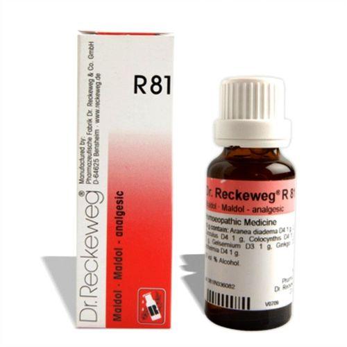 Dr. Reckeweg R81 Maldol Drops Fast-Acting Homeopathic Pain Relief, 0.08 kg