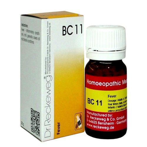 Reckeweg BC 11 Tablets Natural Fever & Inflammation Relief with Cell Salts, 0.08 kg