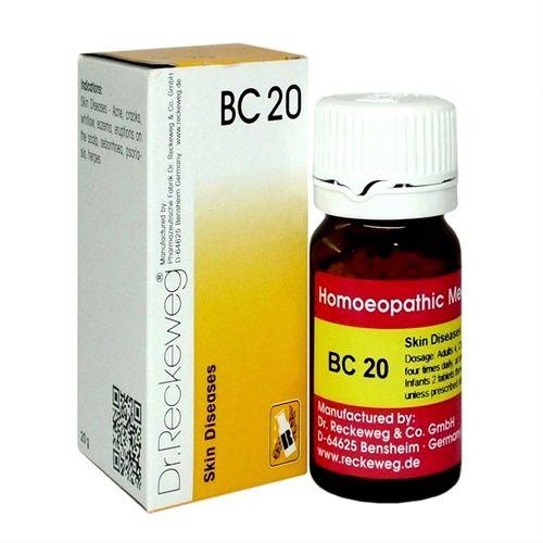 Dr. Reckeweg Bio-combination (BC20) Tablets for Skin Health, 0.08 kg