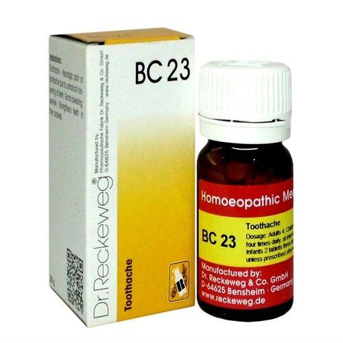 Dr. Reckeweg Biochemic Combination Tablets BC 23 Natural Relief for Toothache & Gum Health, 0.08 kg