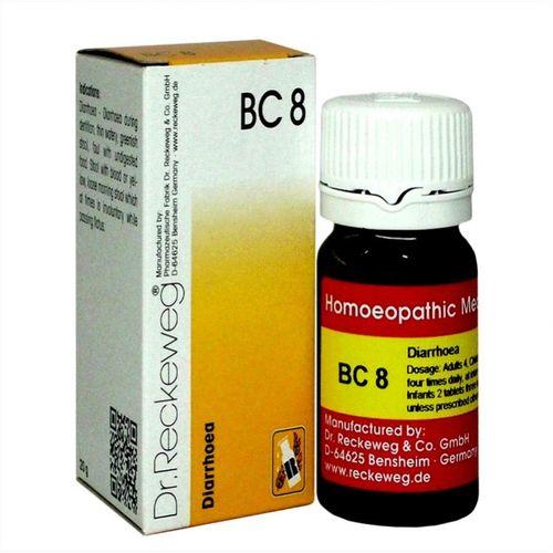 Dr. Reckeweg Bio-combination (BC8) Tablets for Diarrhoea (loose motions), 0.08 kg