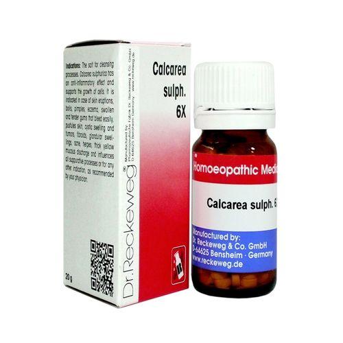 Dr. Reckeweg Biochemic Calcarea Sulphurica Tablets for Boils, Acne, Pus Discharge & Slow-Healing Wounds, 0.08 kg