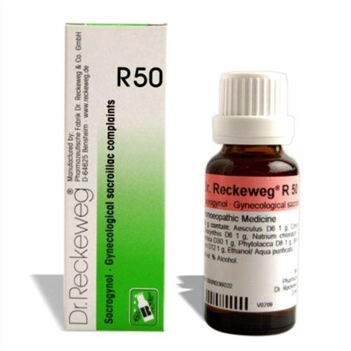 Dr. Reckeweg R50: German Relief for Sacral and Hip Pain, 0.08 kg