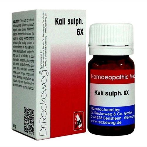 Dr.Reckeweg Biochemic Tablets Kali Sulphuricum for Eczema, Itchy Scaly Skin, Dandruff, 0.08 kg