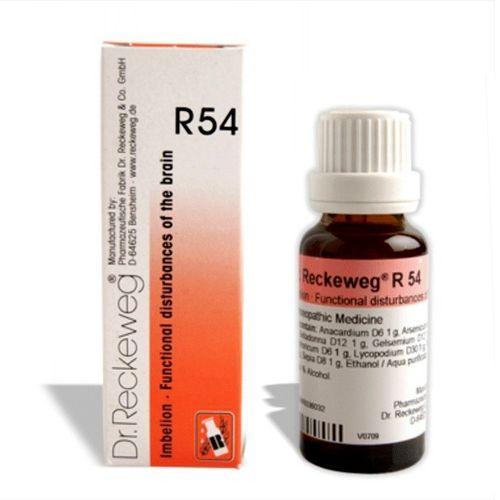 Dr.Reckeweg R54 drops for Memory Weakness, Cognitive Impairement, 0.08 kg