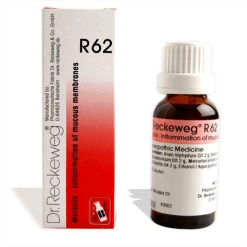 Dr.Reckeweg R62 drops for Measles, Inflammation of mucous membranes, 0.08 kg
