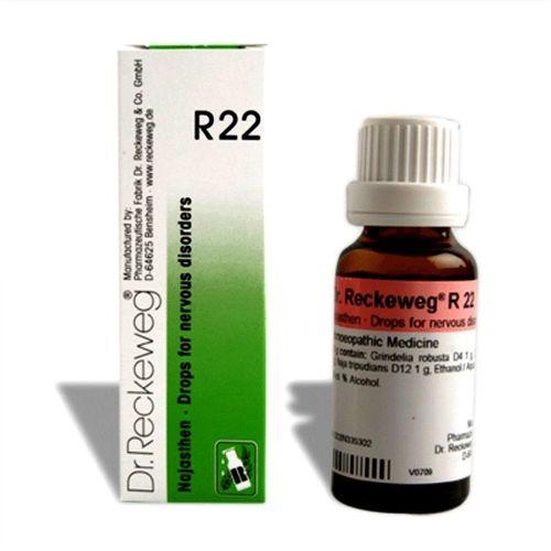 Dr. Reckeweg R22 Nervous Disorders Drops Chest Pain & Angina Relief,, 0.08 kg