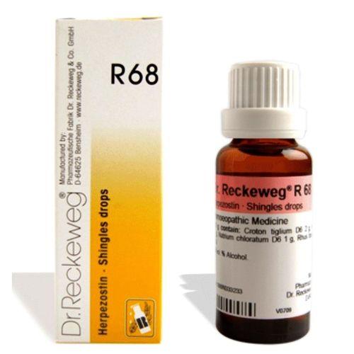 Dr.Reckeweg R68 Shingles drops for Herpes Zoster, Herpes Labialis, 0.20 kg