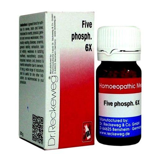 Dr. Reckeweg Five Phos Tablets General Tonic for Fatigue, Stress & Vitality Boost, 0.08 kg
